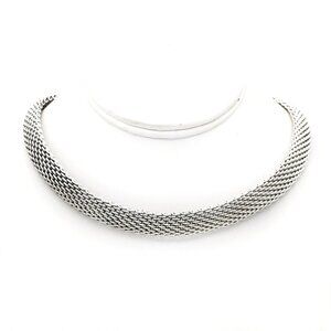 Tiffany & Co. 925 Silver Somerset Mesh Necklace